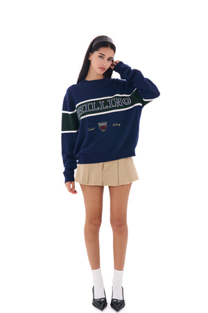 CLASSIC VERSITY  PULL OVER SWEATER