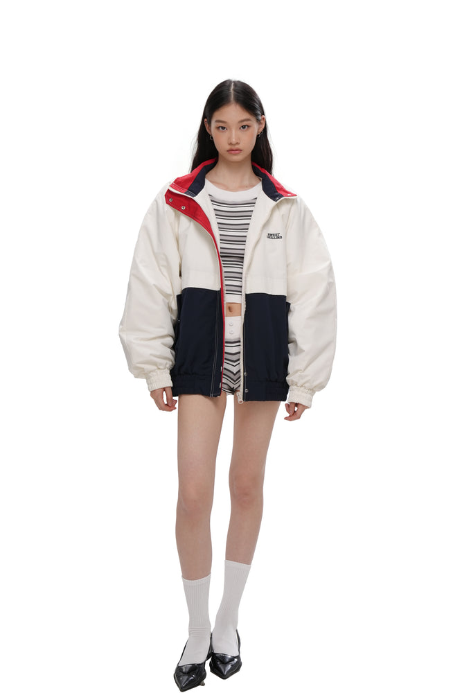 COLORBLOCK PUFFER JACKET