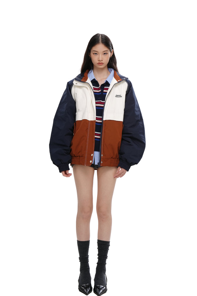 COLORBLOCK PUFFER JACKET