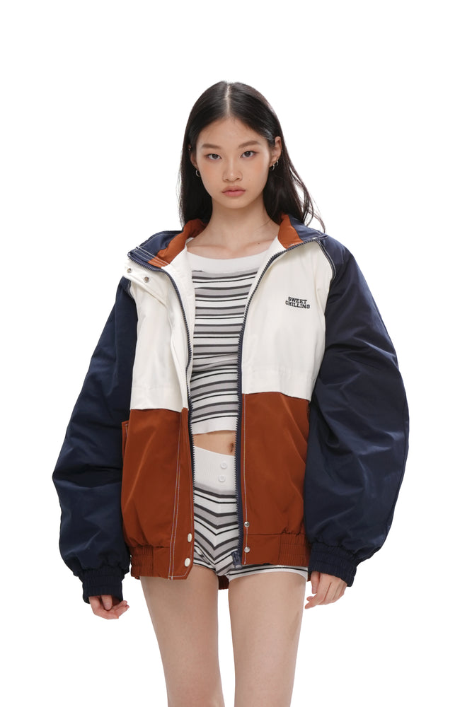 COLORBLOCK PUFFER JACKET