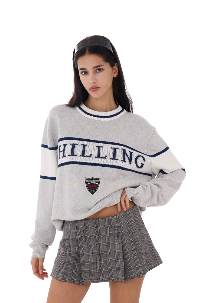 CLASSIC VERSITY  PULL OVER SWEATER