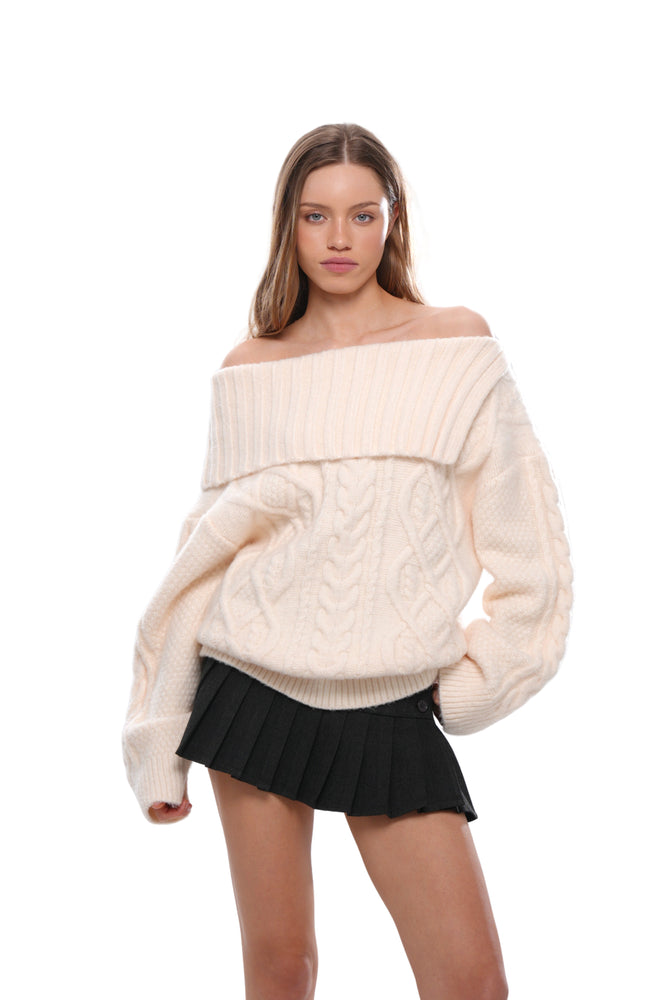 PLAID PLEATED MINI SKIRT -  ADJUSTABLE WAIST