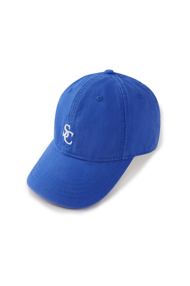 EMBROIDERED LOGO COTTON TWILL CAP
