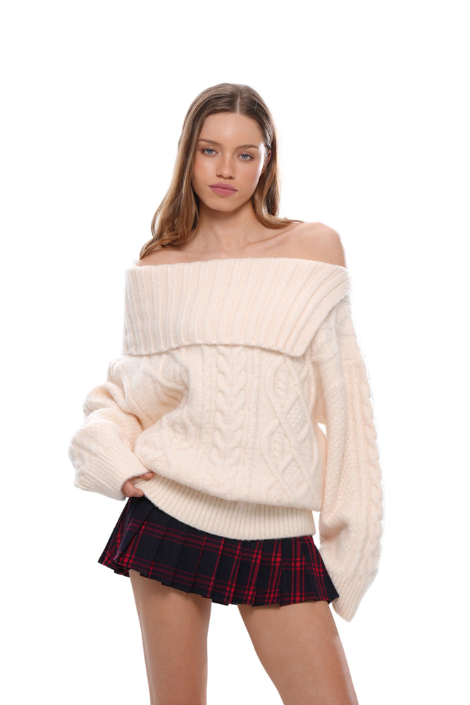 PLAID PLEATED MINI SKIRT -  ADJUSTABLE WAIST