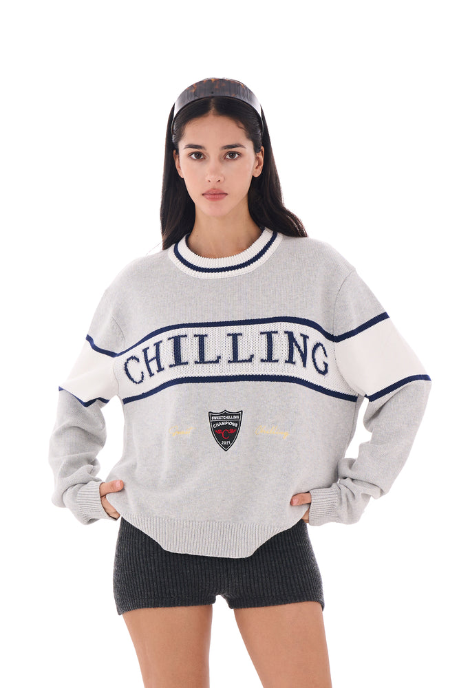 CLASSIC VERSITY  PULL OVER SWEATER