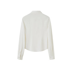 LONG-SLEEVES RELAXED FIT BLOUSE