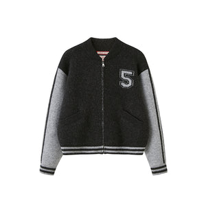 KNIT VERSITY BOMBER JACKET