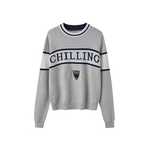 CLASSIC VERSITY  PULL OVER SWEATER