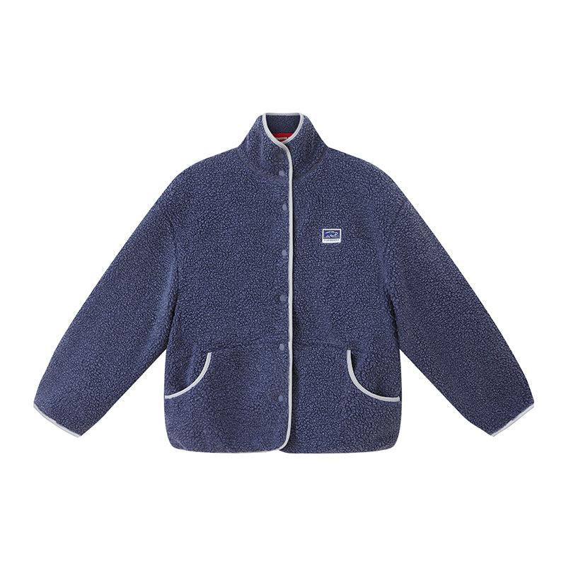 DOUBLE-LAYER SHERPA PUFFER JACKET