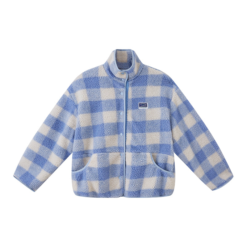 DOUBLE-LAYER SHERPA PUFFER JACKET