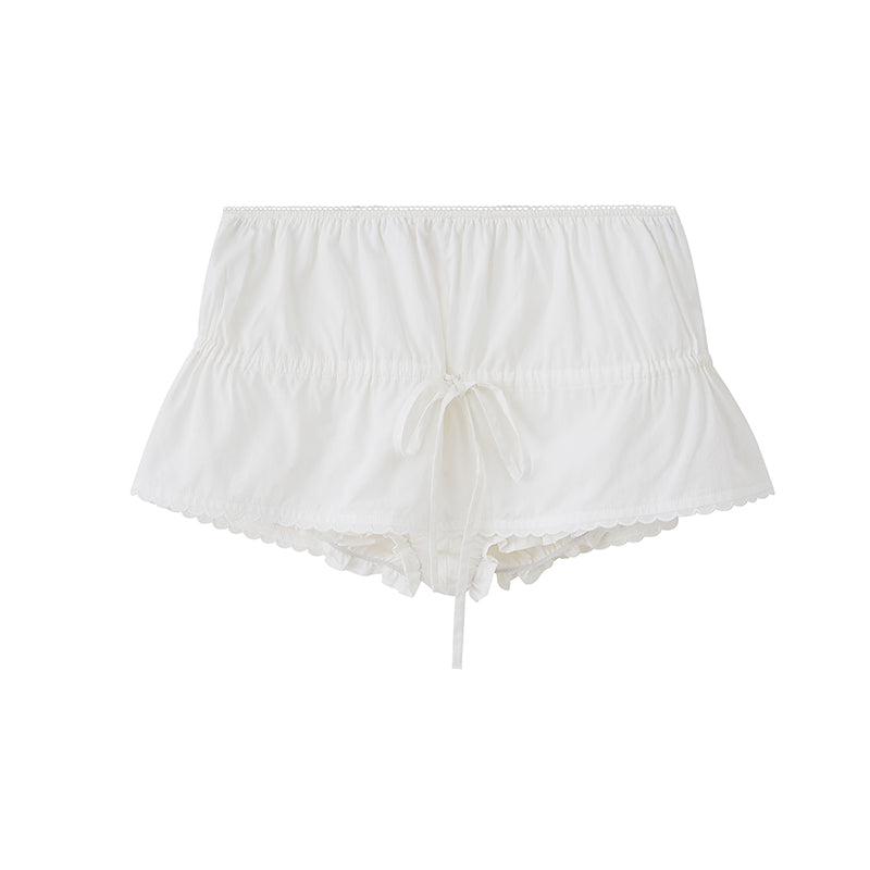 
            
                Load image into Gallery viewer, BOHO CHIC LACE-UP TOP &amp;amp; BOHO CHIC LACE-UP MINI SKORT
            
        