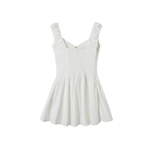 'SUMMER SWEETIE' FLARE MINI DRESS & MINI RUFFLE SHORTS