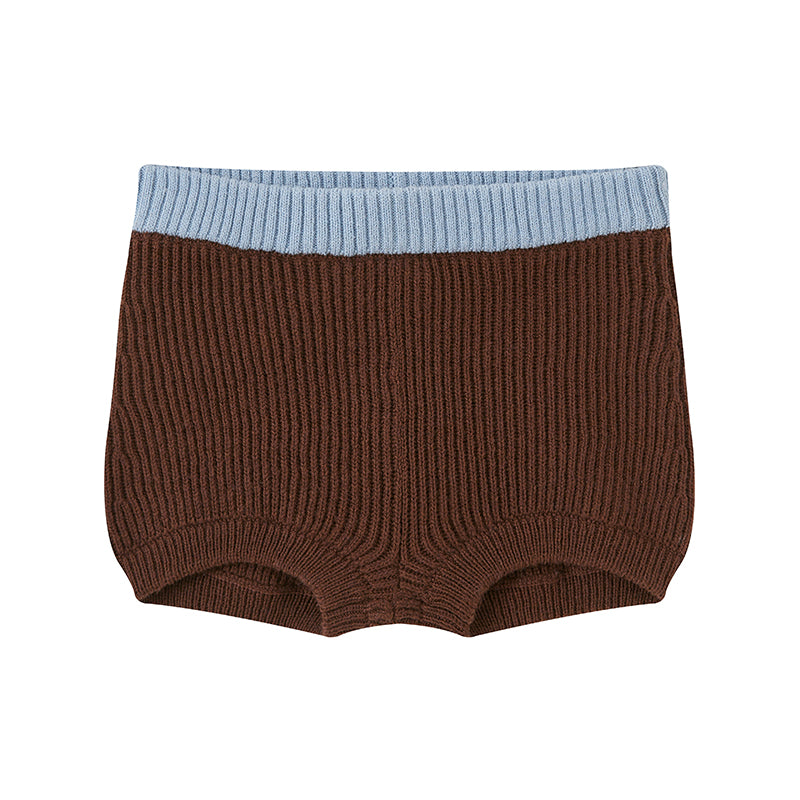 COLOR BLOCK CARDIGAN & KNIT TANK &KNIT  SHORTS