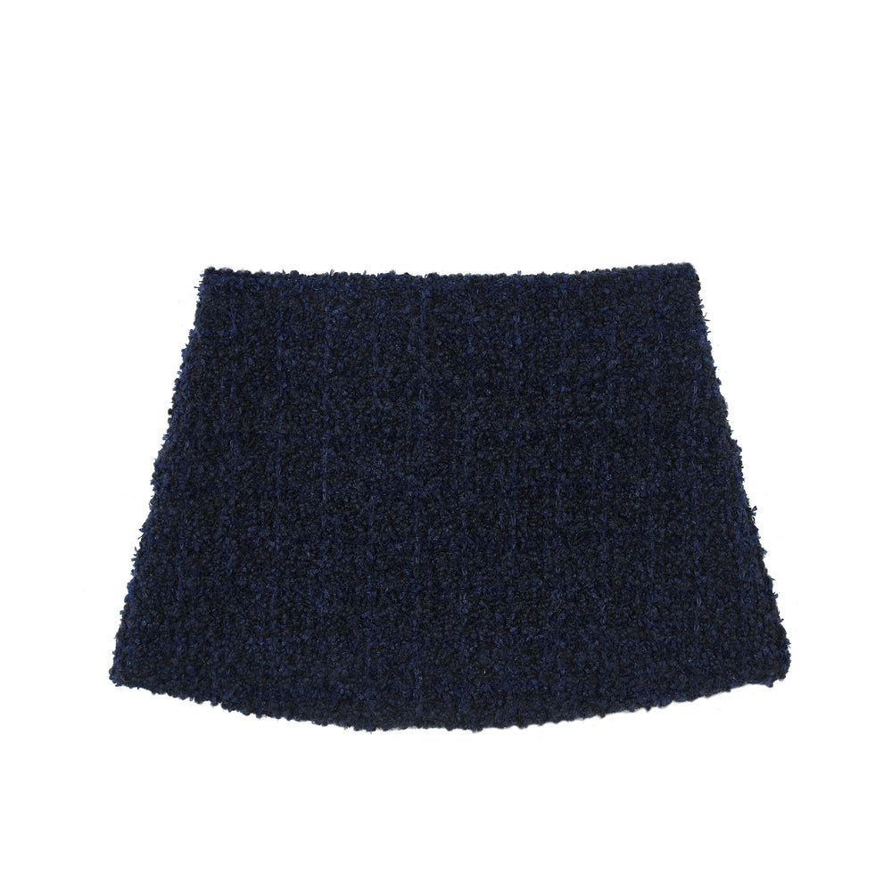 TEXTURED KNIT BOXY JACKET & KNIT SKIRT