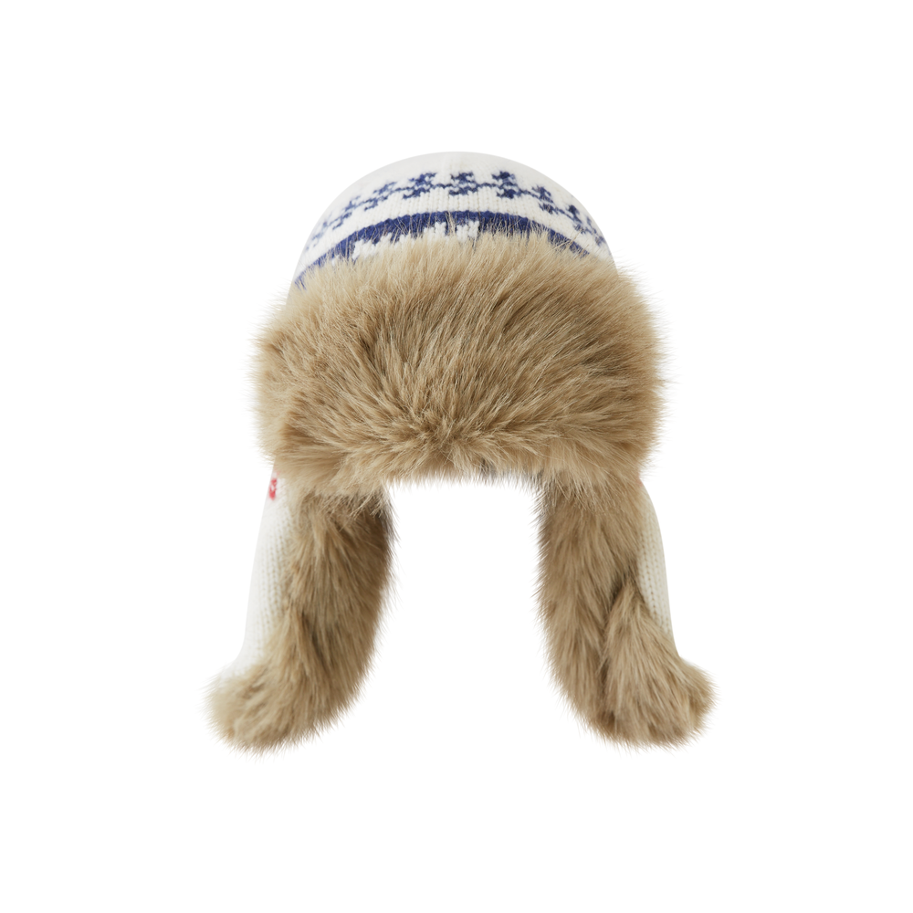 REINDEER FESTIVE FUZZY TRAPPER