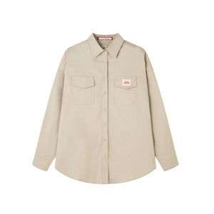 COOL IT UP SHIRT-Light brown