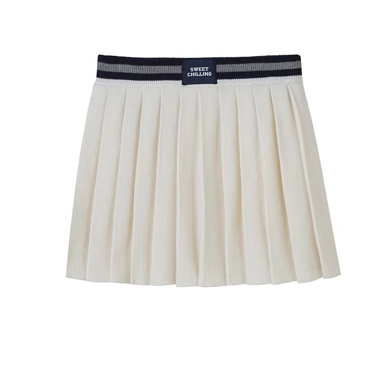 'BLOW YOUR MIND' KNITTED PLEATED SKIRT – Sweet Chilling